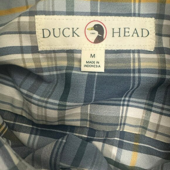 Duck Head Walton Performance Poplin Sport Long-Sleeve Shirt Size: Medium NWT - Picture 7 of 11